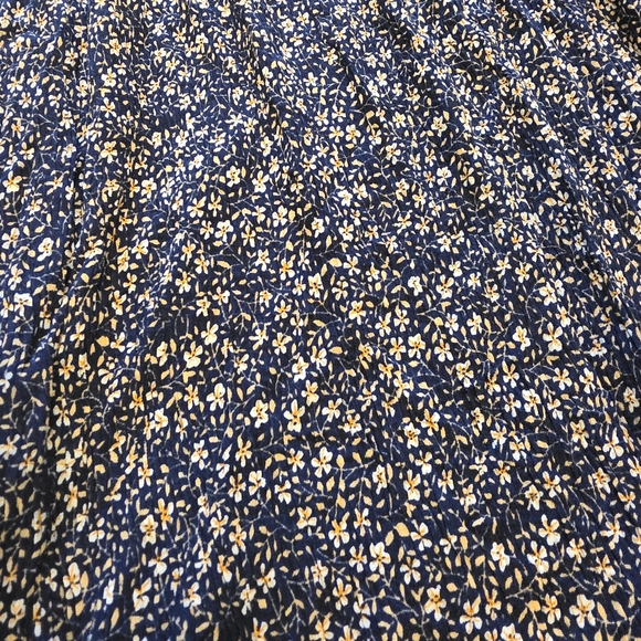 Lush Navy Floral Maxi Dress - Picture 2 of 7